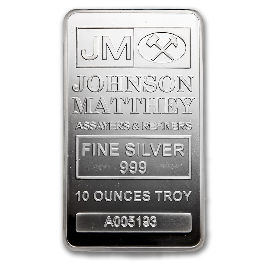 Johnson Matthey Silver Bars-image